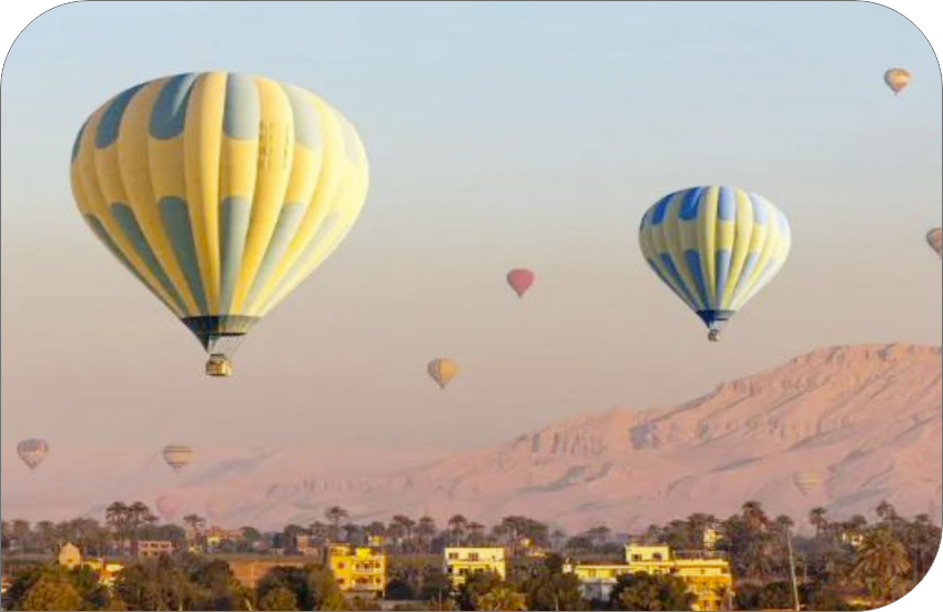 Balloon Ride in Luxor over the West Bank
